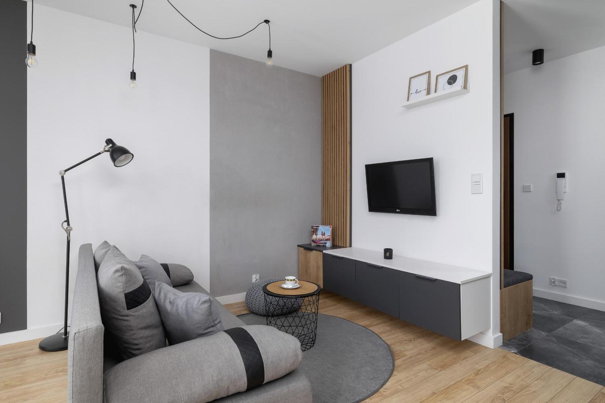Elegant Apartment In Cracow With Balcony, Parking And Desk By Noclegi Renters 크라쿠프 외부 사진
