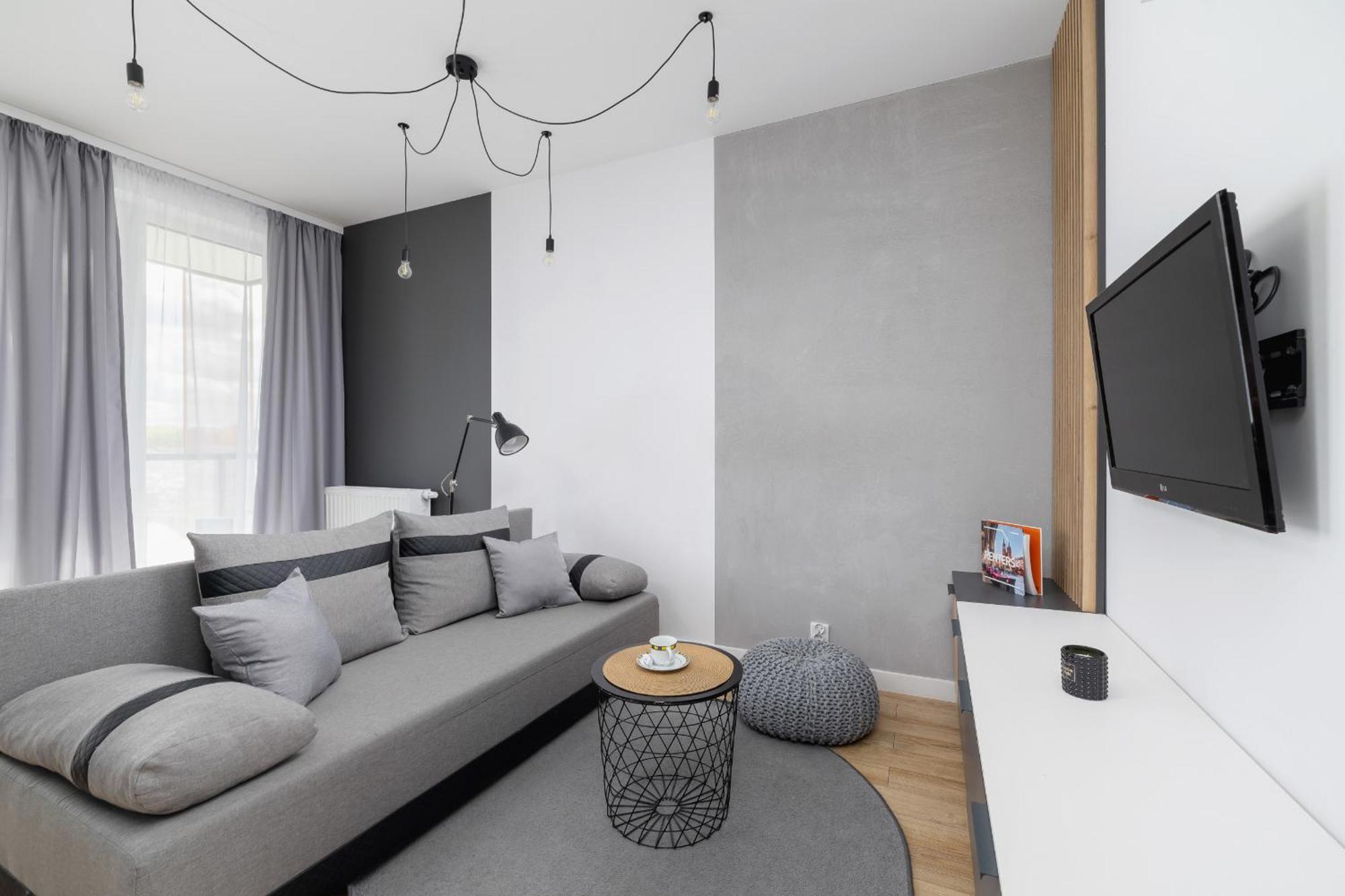 Elegant Apartment In Cracow With Balcony, Parking And Desk By Noclegi Renters 크라쿠프 외부 사진